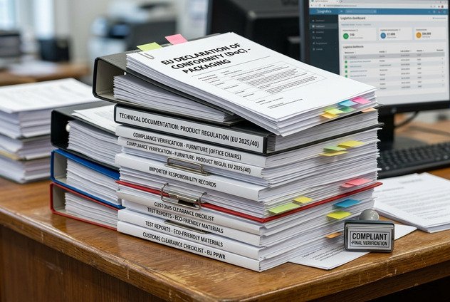 Compliance documents stack