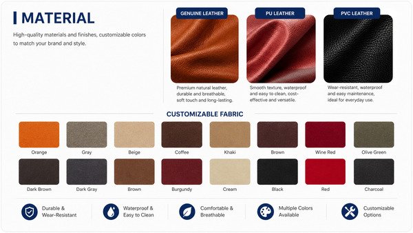 Chair Materials and Finishes