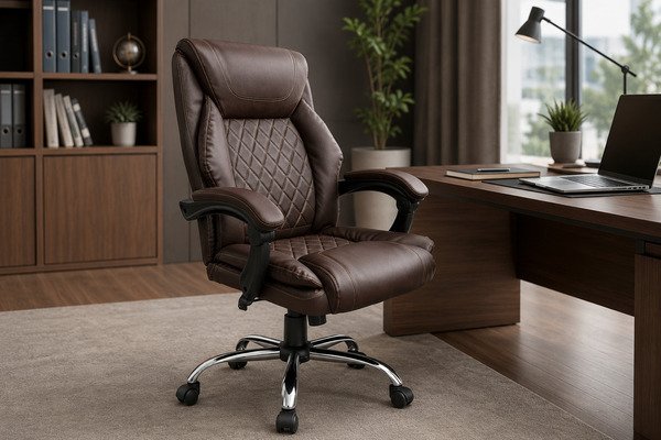 Prana Executive Leather Office Chair