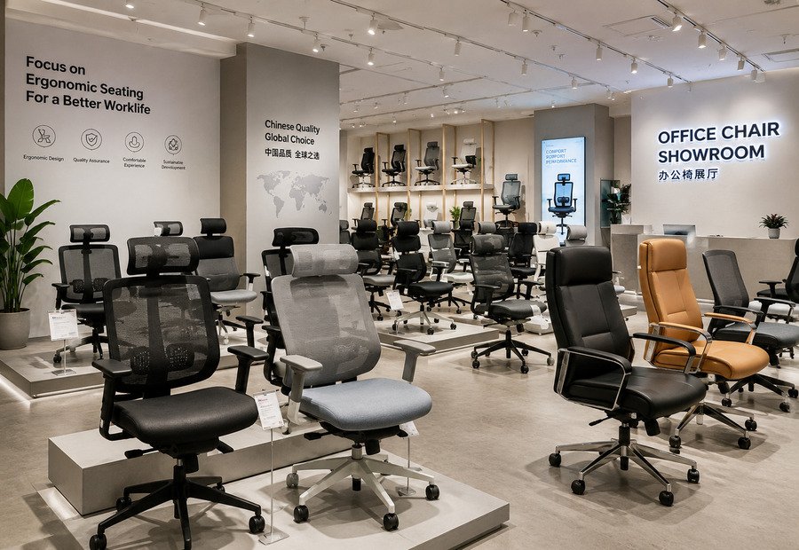 Prana Office Chair Showroom in China