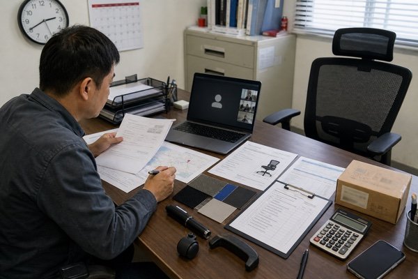 Office chair factory audit preparation