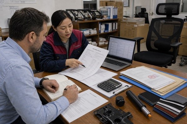 Office chair export quotation and trade terms