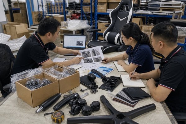 Gaming chair after sales support communication