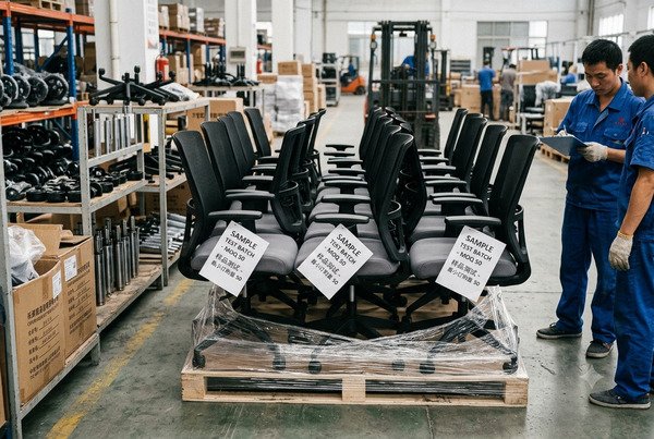 Small order office chairs wholesale testing