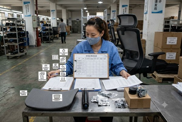 Office chair market feedback after low MOQ order