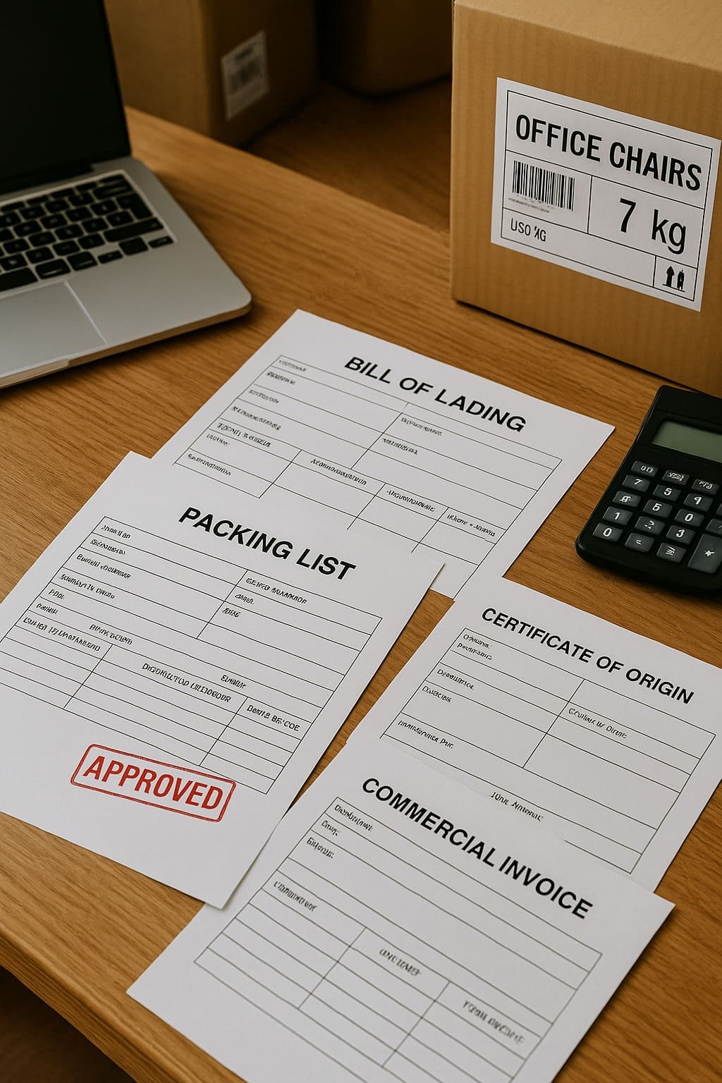 import documentation office chairs